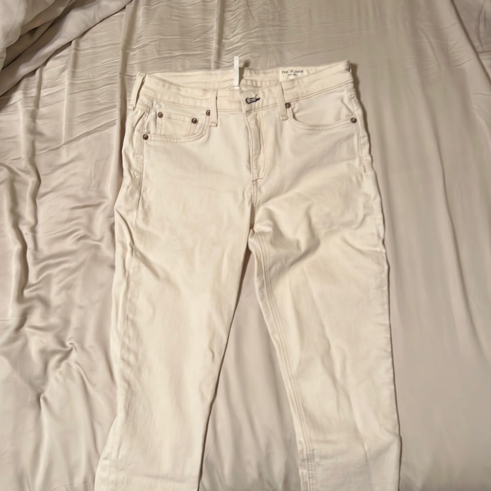 rag & bone white jean